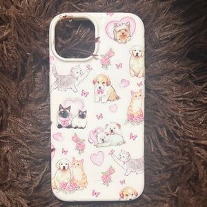 Velvet Caviar Puppies and Kittens iPhone 14 case